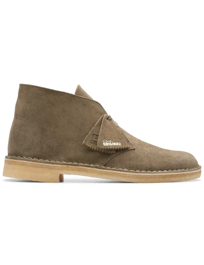 Clarks Originals Desert Boot Pale Khaki Suede