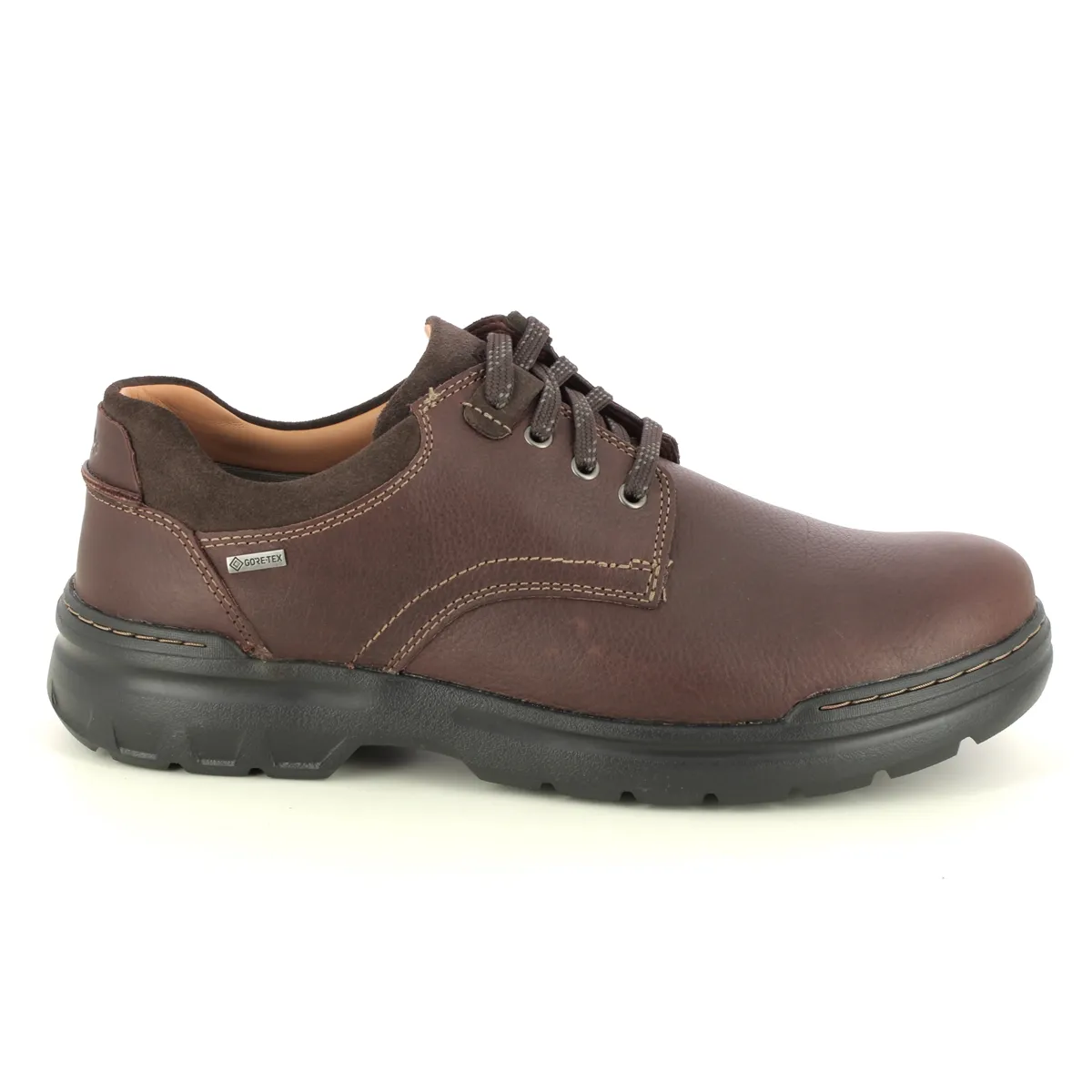 Clarks - Rockie 2 Lo Gtx 261613748h - H Fit (brown Leather)