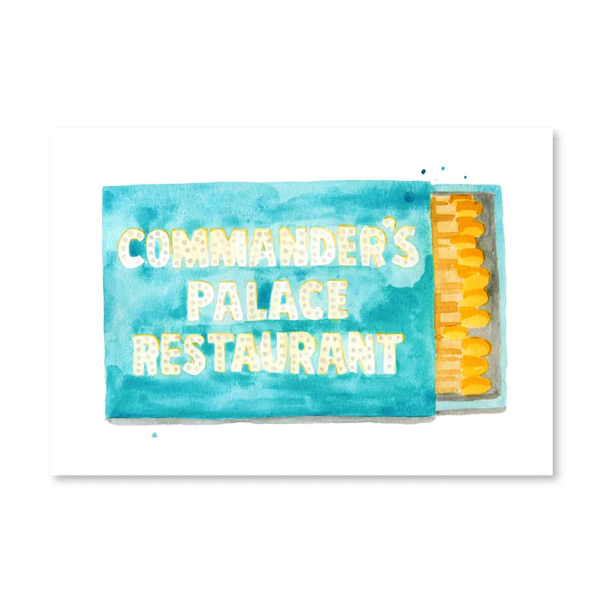 Commander's Palace Matchbook