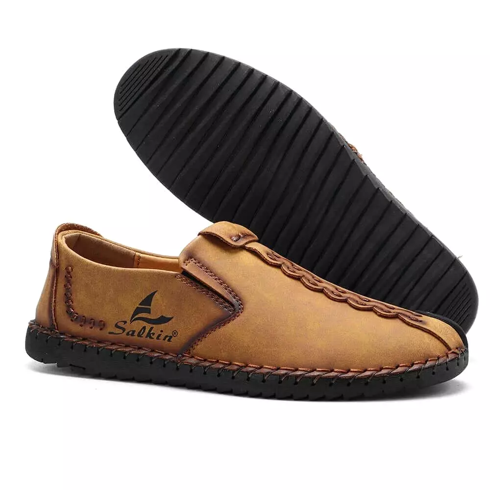 Drake - Slip-On Leather Shoes