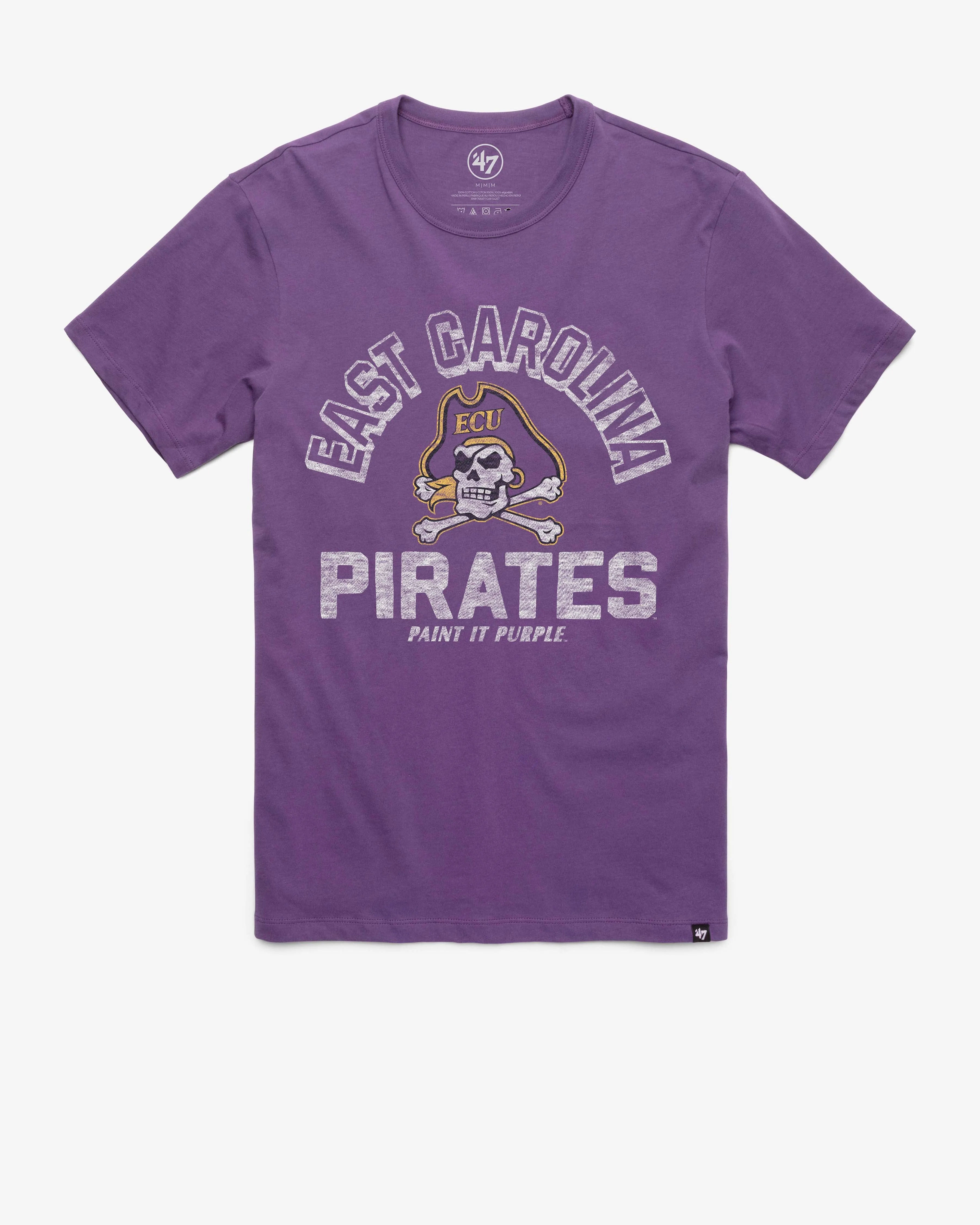 EAST CAROLINA PIRATES RETROGRADE '47 FRANKLIN TEE