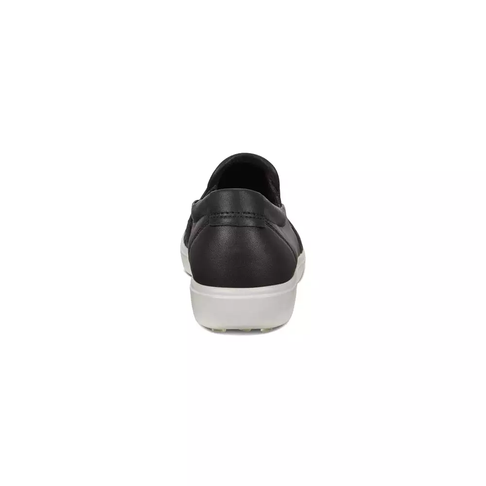 Ecco Women's Soft 7 Woven Slip-On - Black