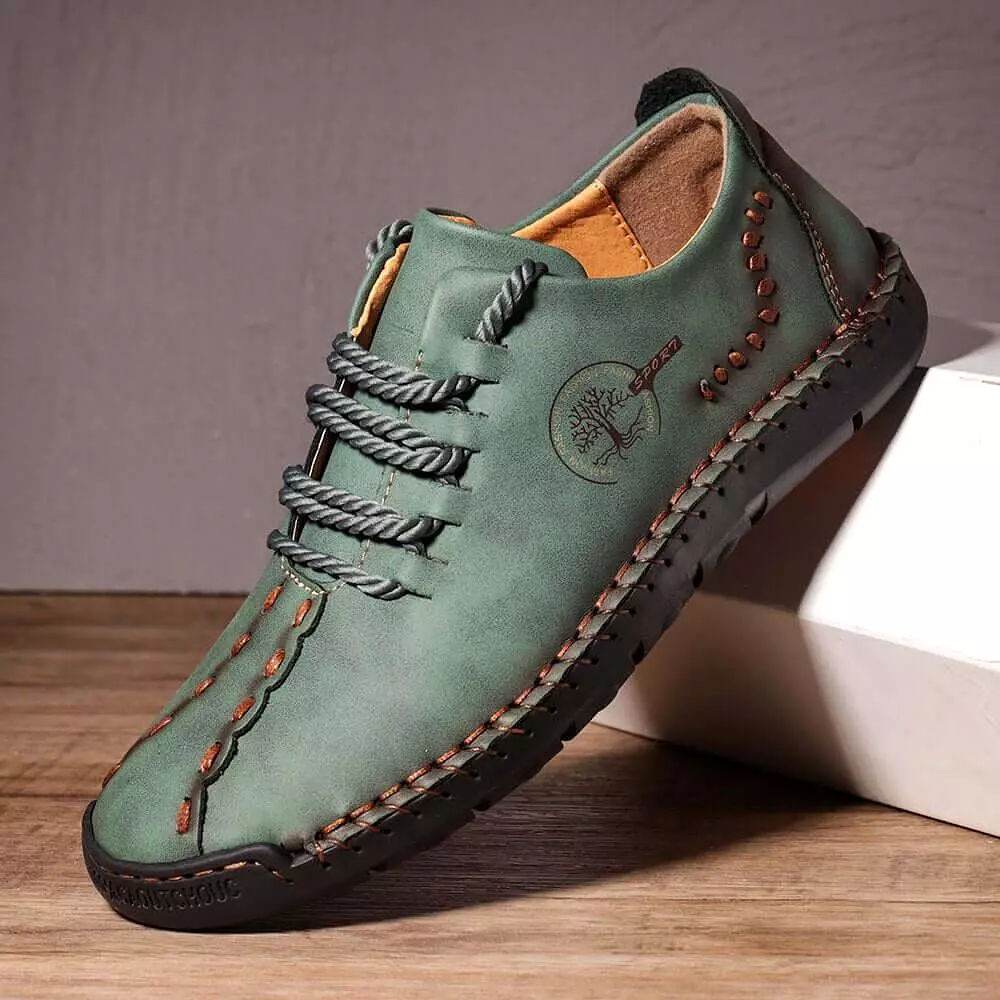 Edoardo - Lace-Up Leather Shoes