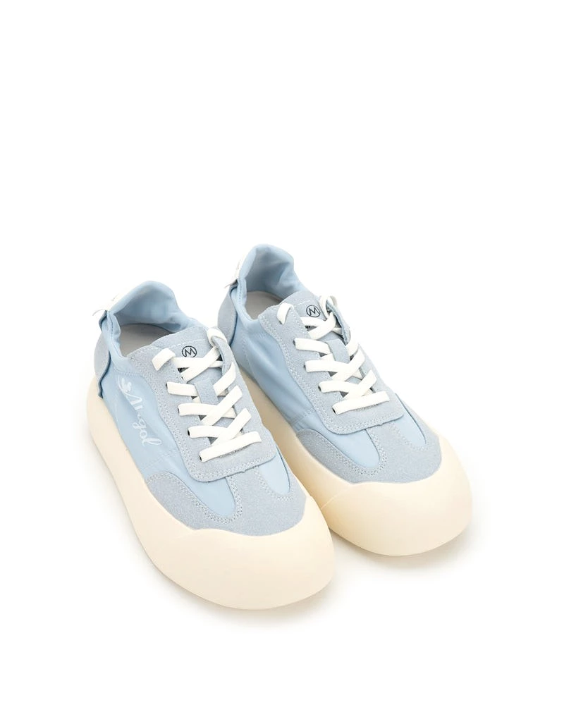 Elastic Back Side Comfortable Platform Sneakers