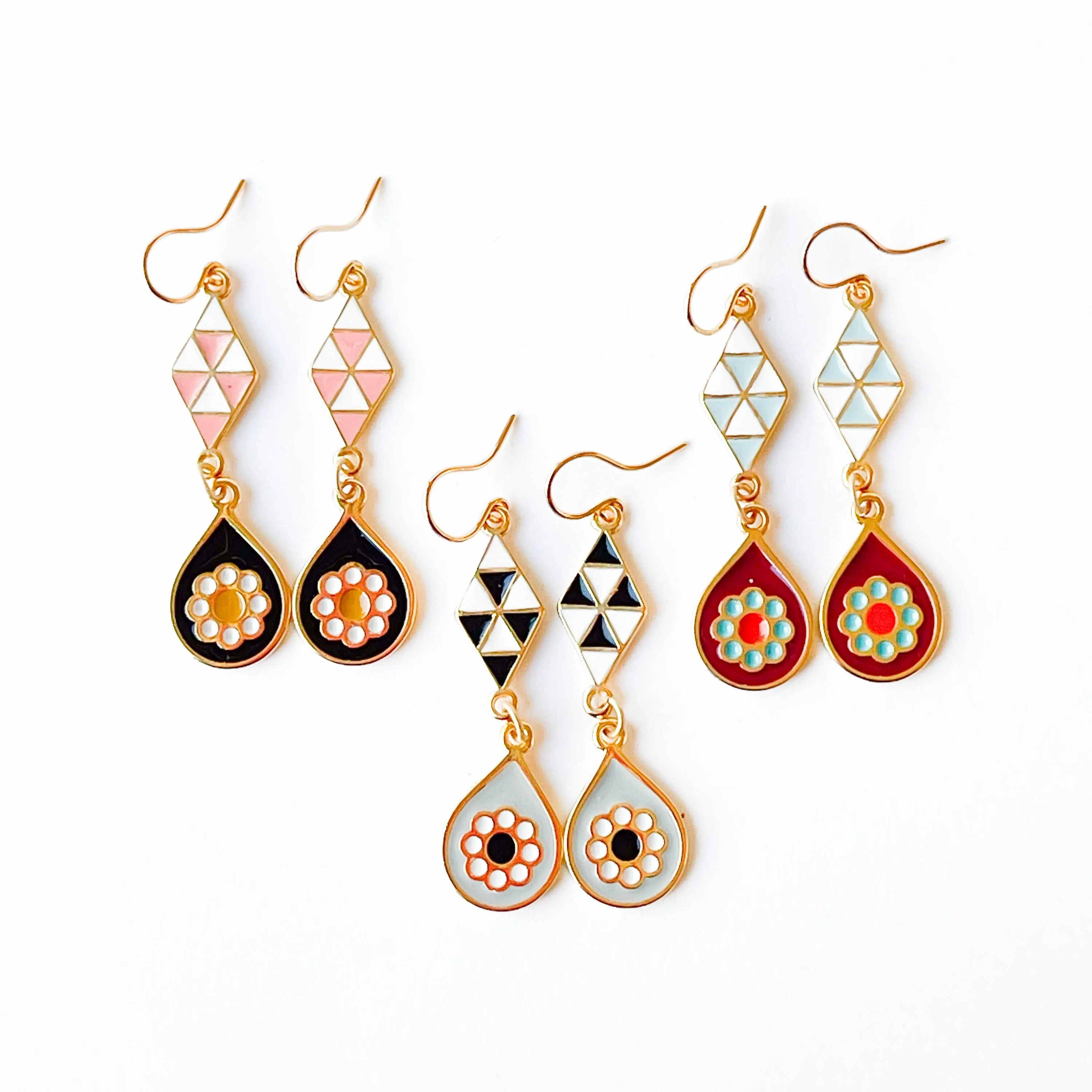 Elegant Retro Boho Dangle Earrings - WS