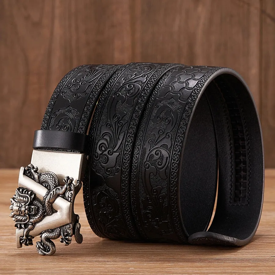 Embossing Retro Male Belt