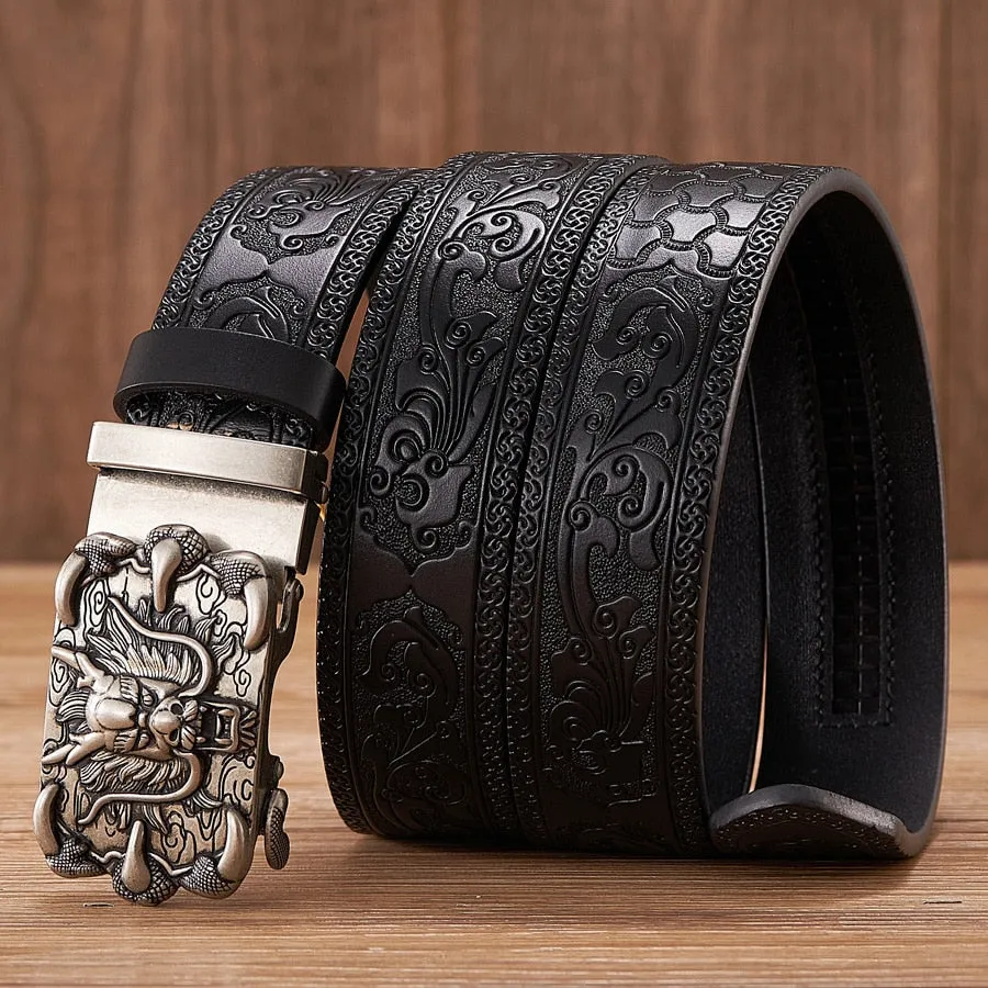 Embossing Retro Male Belt