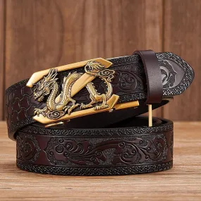 Embossing Retro Male Belt