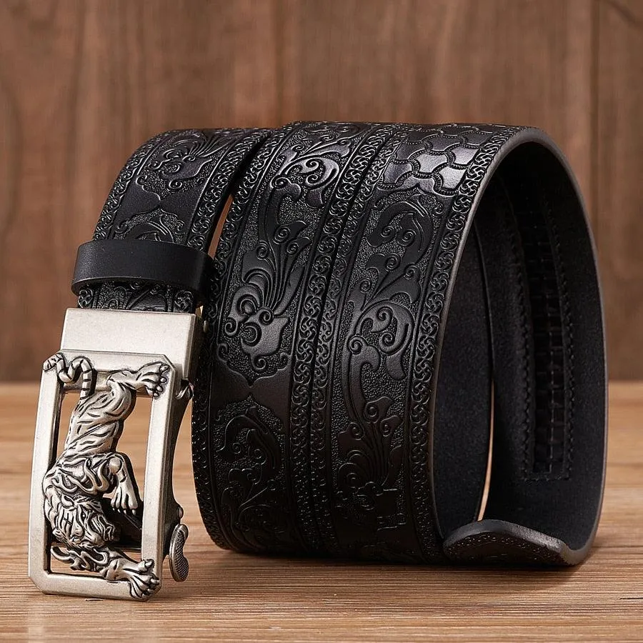 Embossing Retro Male Belt