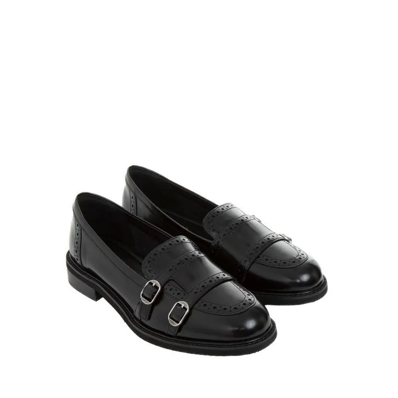 EYN02-005 Loafers - Black