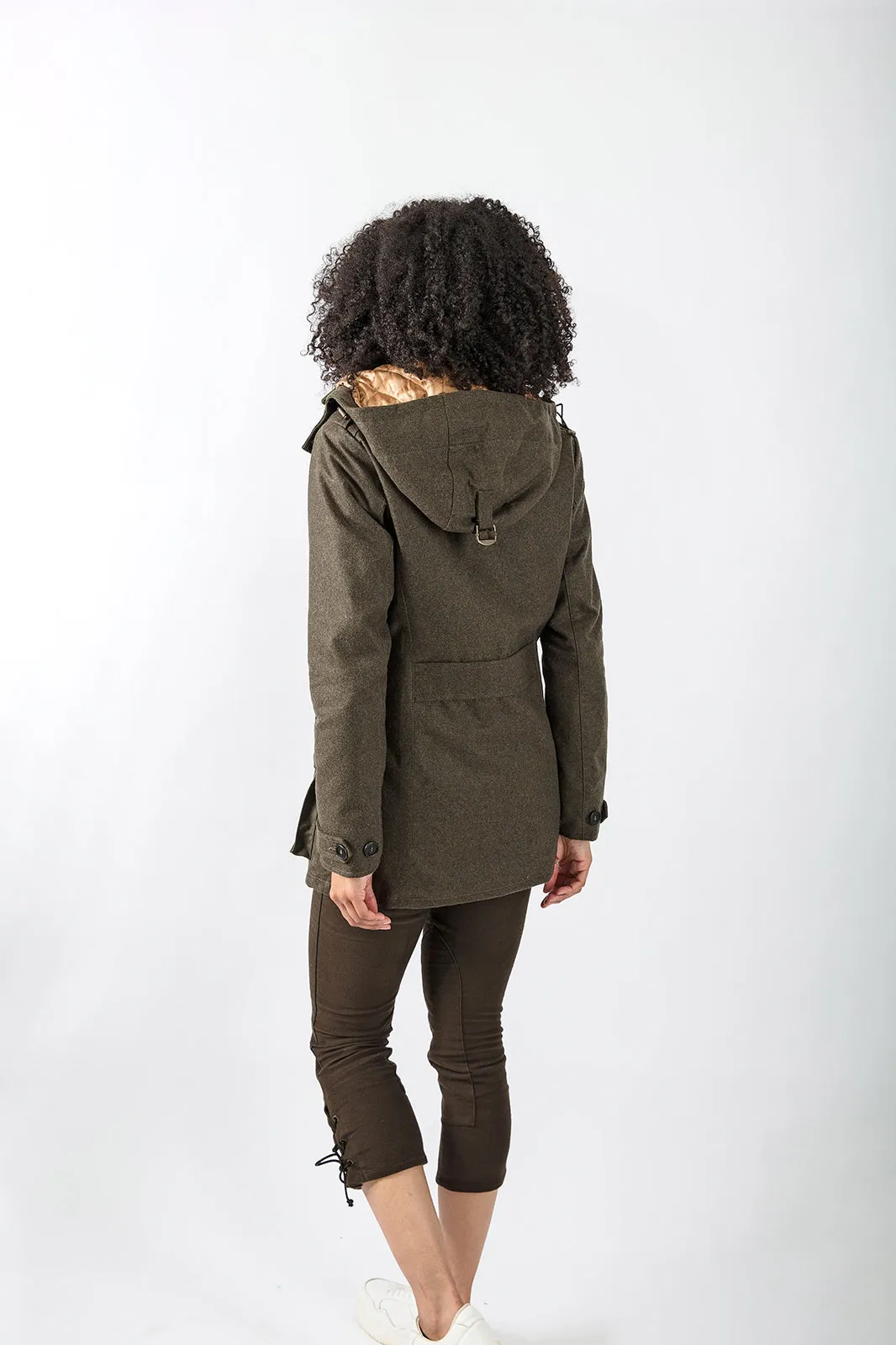 Field Coat in Forest Green