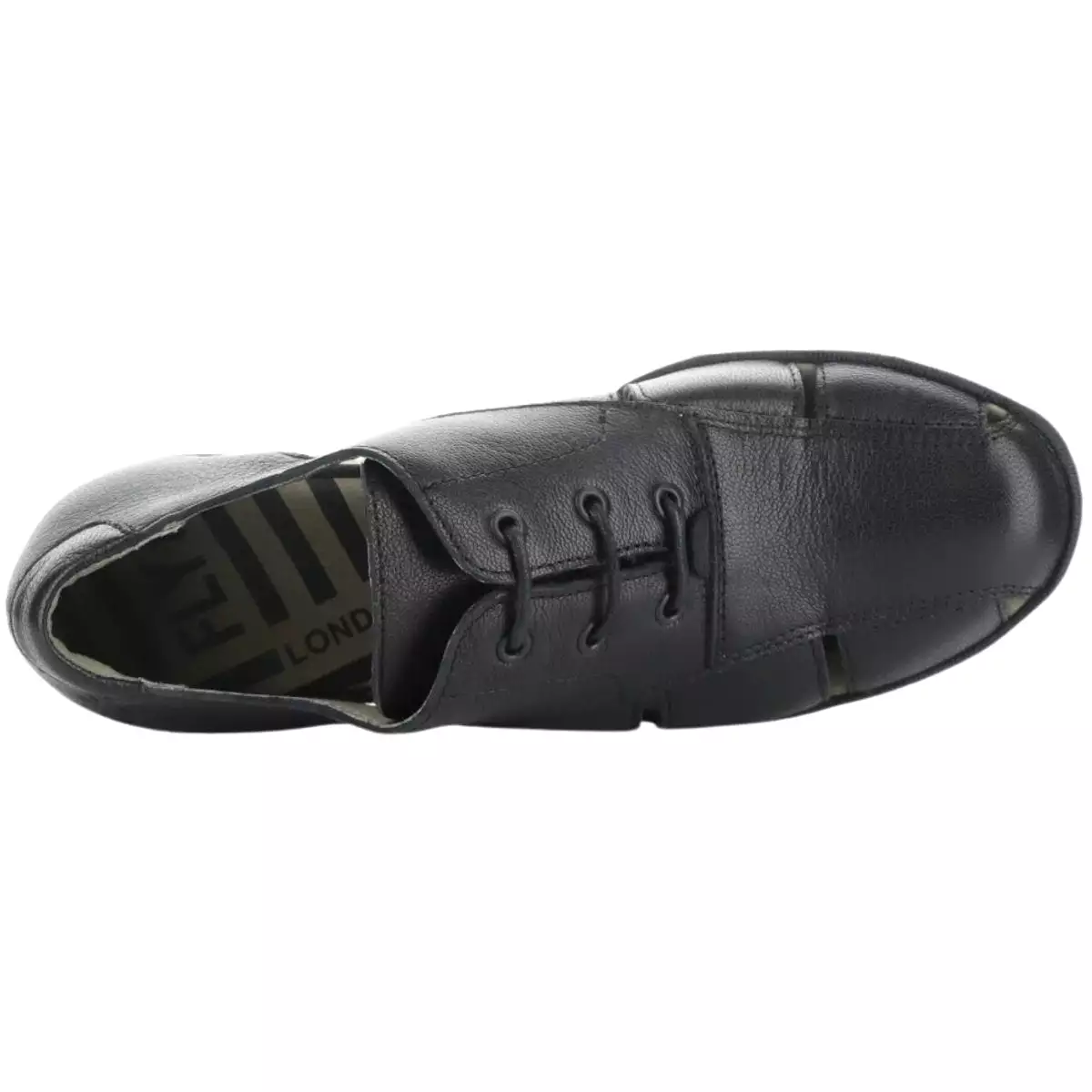 Fly London Women's Bogi466 Black Leather