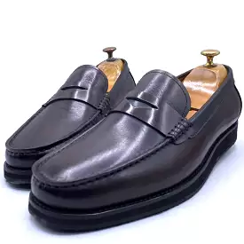 GB leather classy loafers for men | Brown