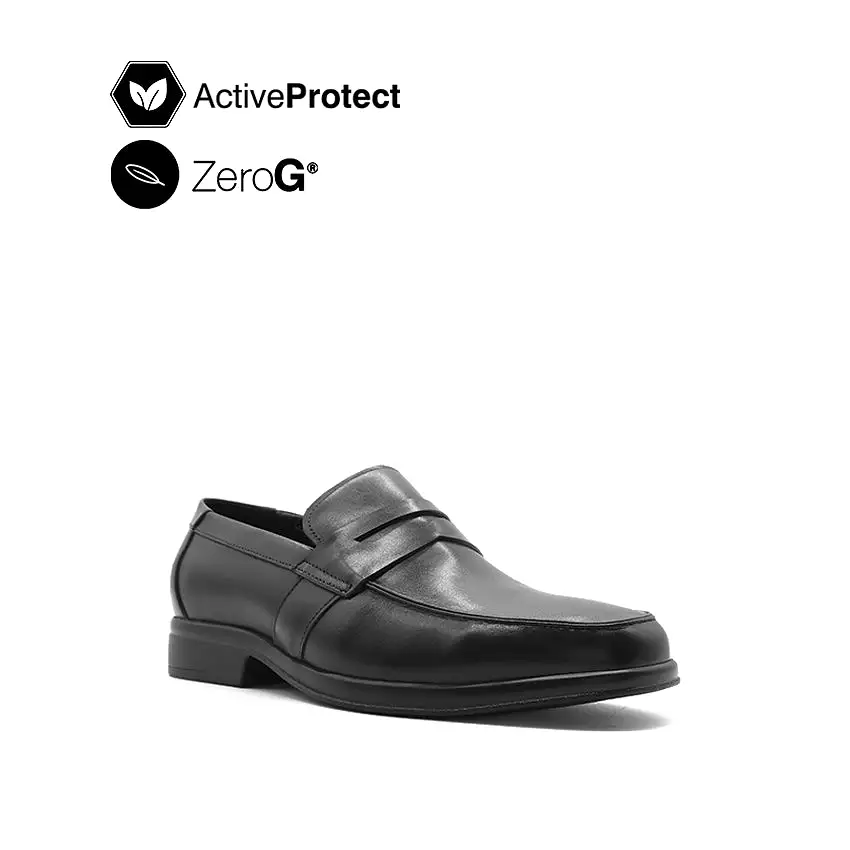 Graham Penny Men's Shoes - Black Leather