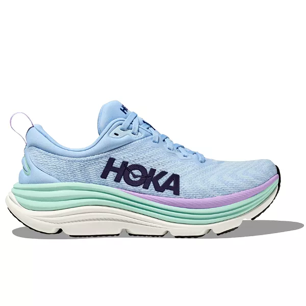 HOKA Women's Gaviota 5 Wide Airy Blue/Sunlit Ocean