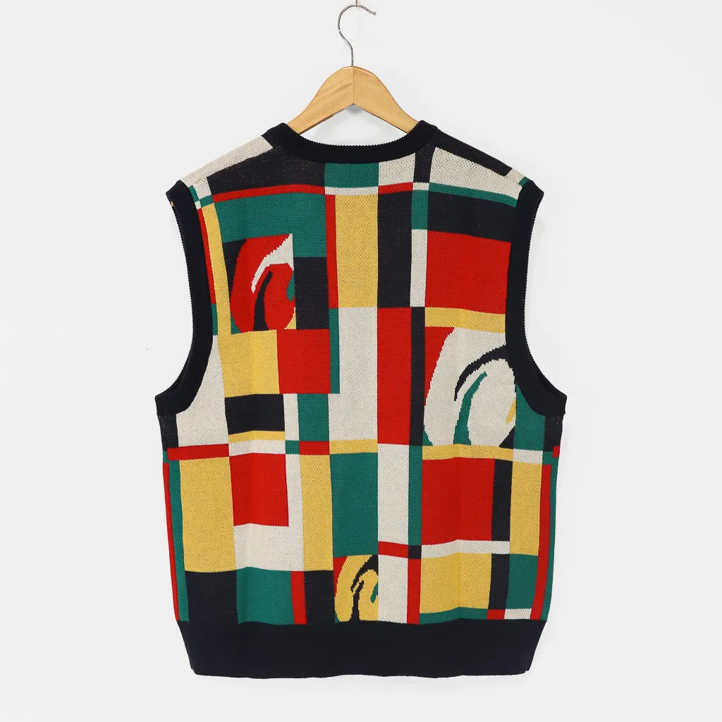 Huf - Sloane Knitted Sweater Vest - Multi