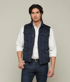 John Puffer Vest :: Navy