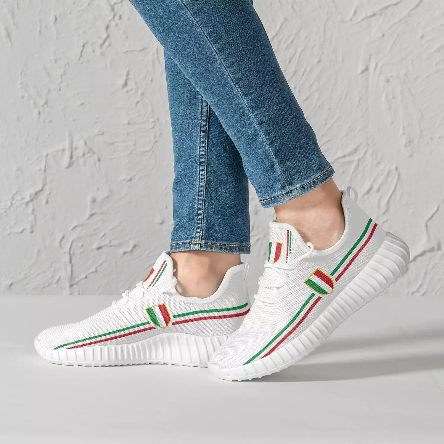 Knit Sneakers - Italia - women's