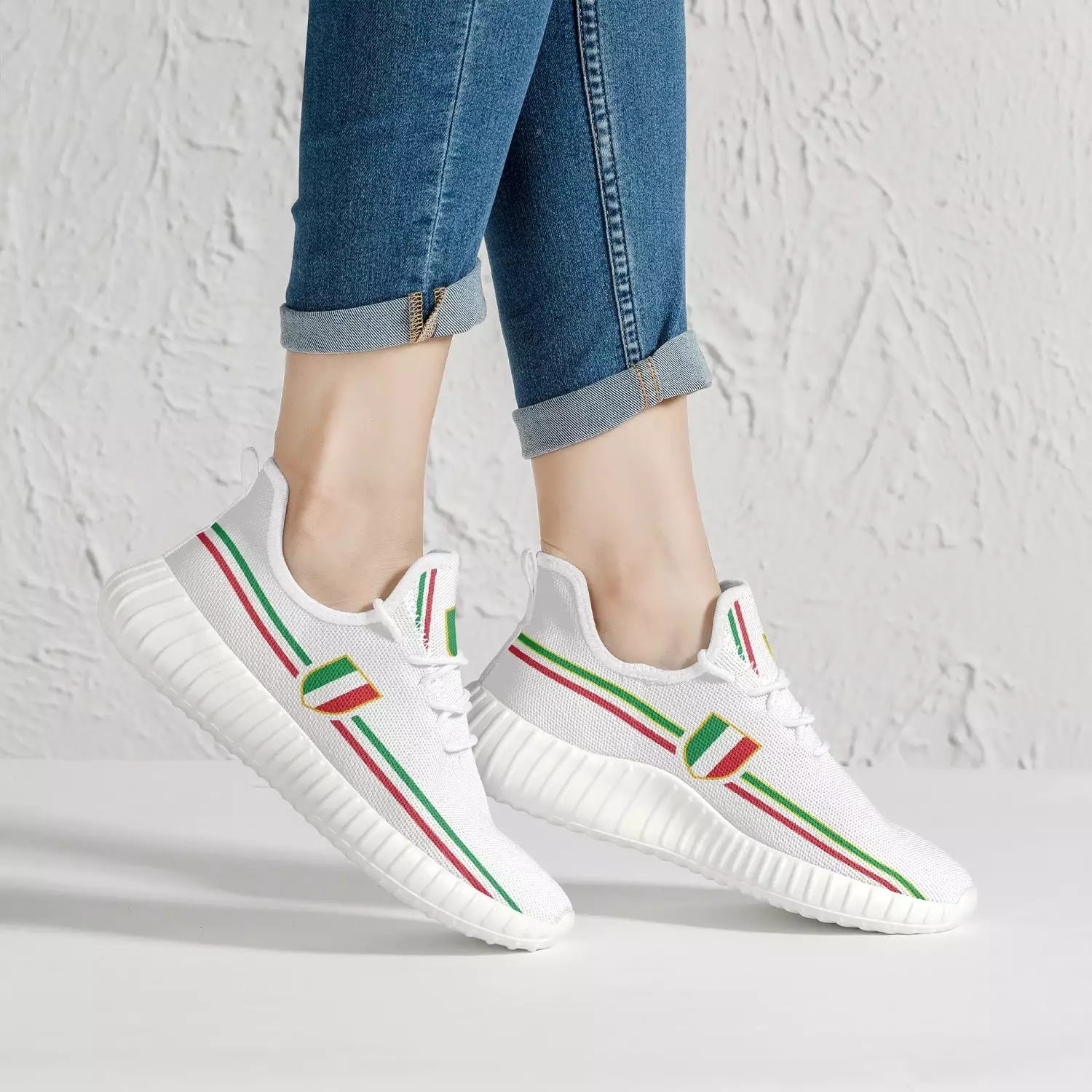 Knit Sneakers - Italia - women's