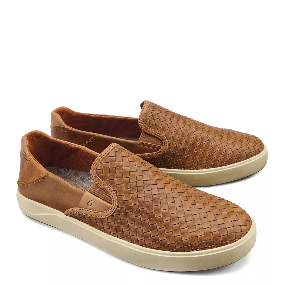 Lae'ahi Lauhala Men's Leather Slip-on Shoe