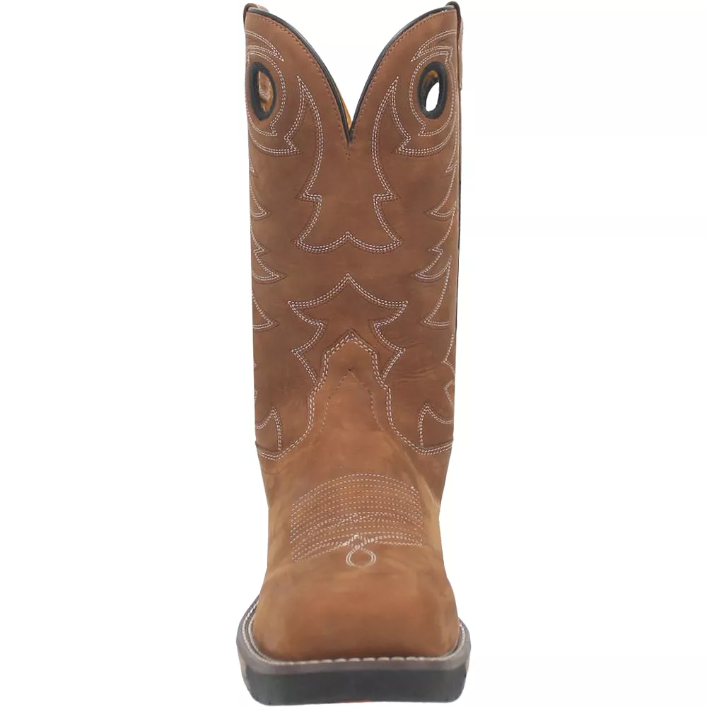 'Laredo' Men's 11 Decker Western Square Steel Toe -  Brown