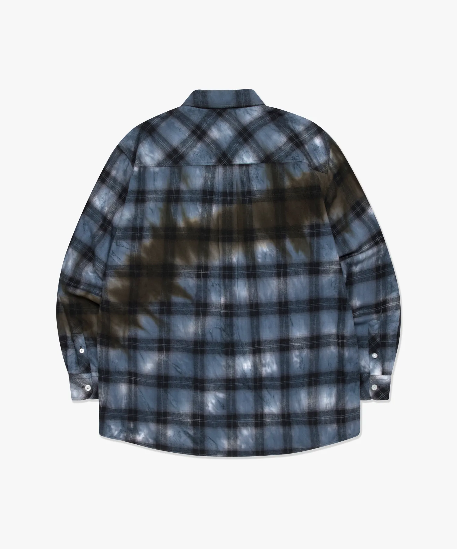 LMC  |[ LMC ]★TIE DYE PLAID SHIRT