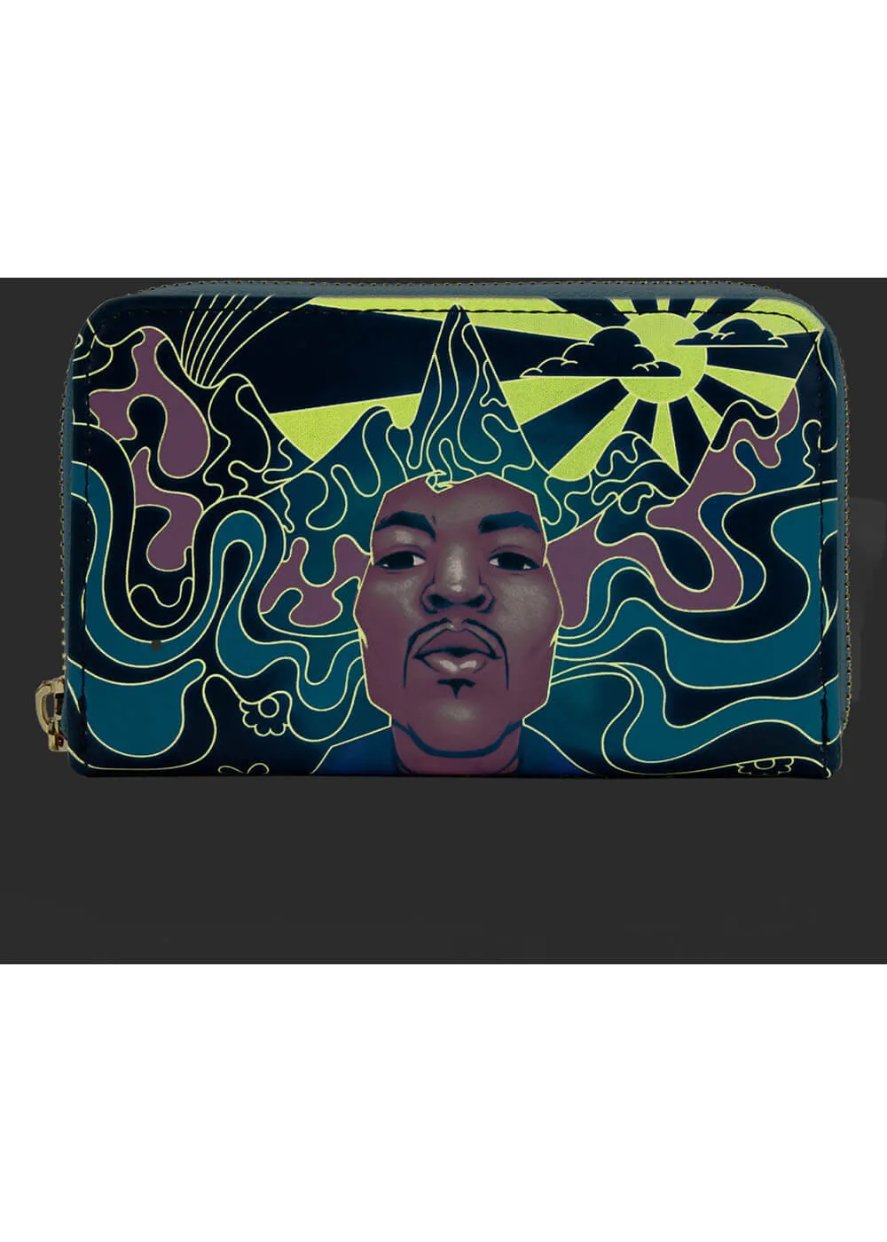 Loungefly Jimi Hendrix Psychedelic Landscape Wallet