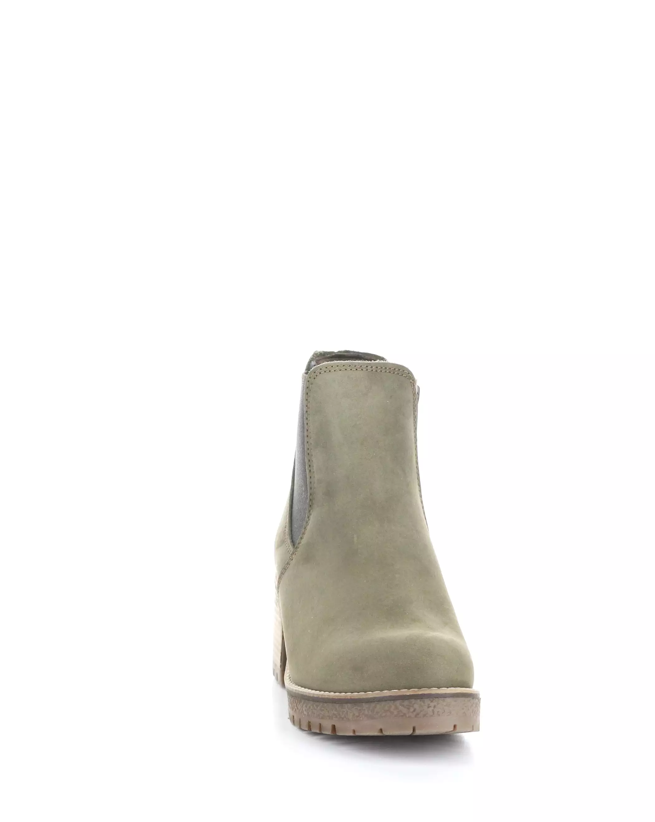 MASS SAGE/DK BROWN Elasticated Boots