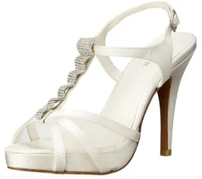 Membur Carolina Platform Ivory Sandal-6512