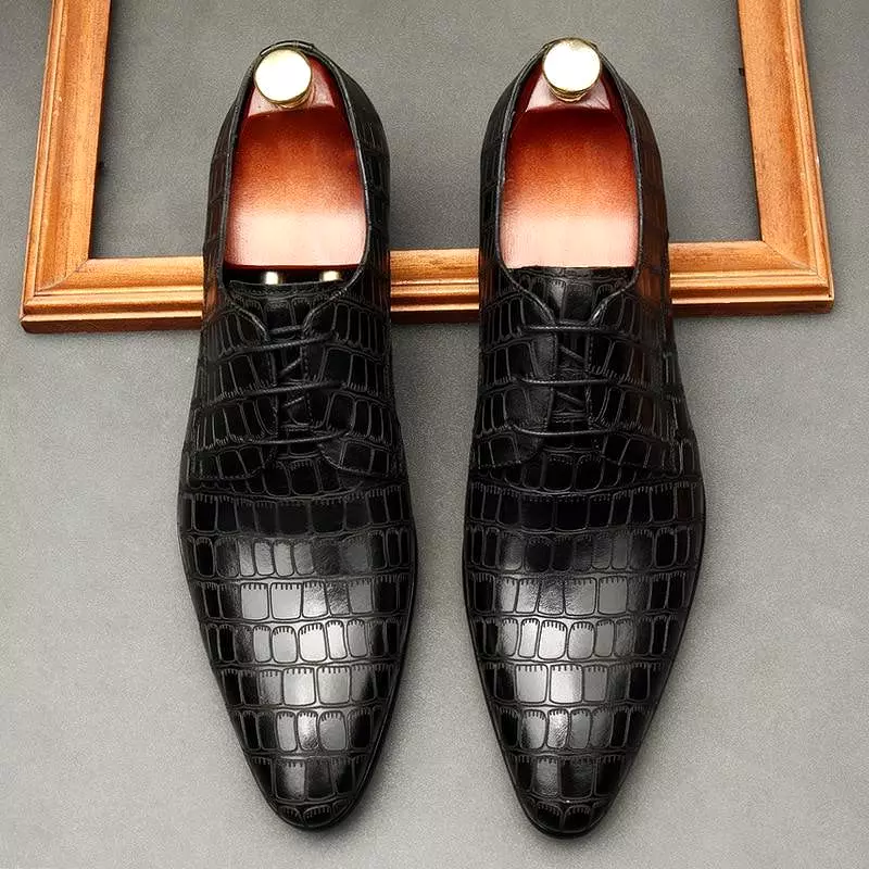 Men  Dress Shoes -  Wild Leather Shoes