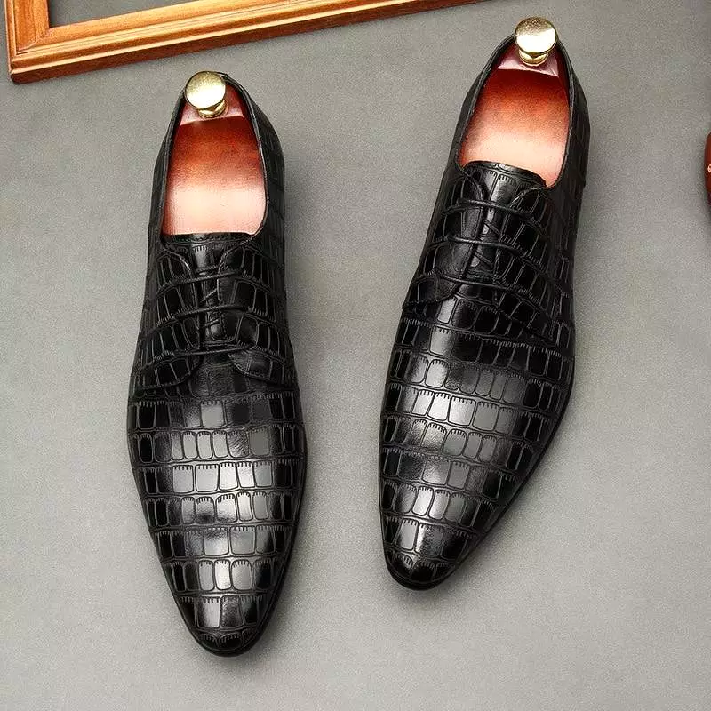 Men  Dress Shoes -  Wild Leather Shoes