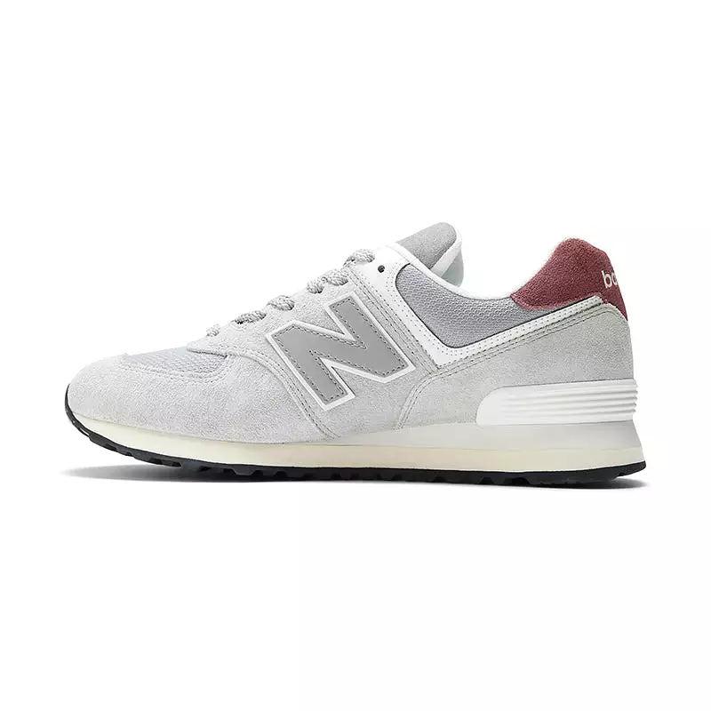 Men's 574 White/Red