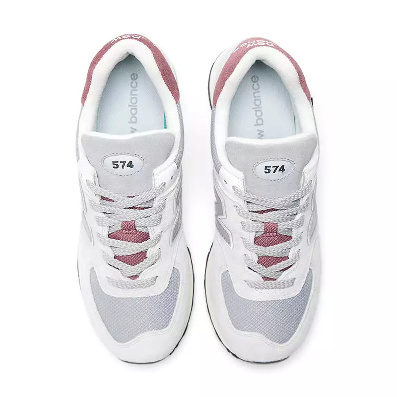 Men's 574 White/Red