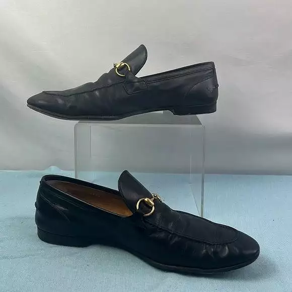 Men’s Black Loafers with Bit Buckle Gucci