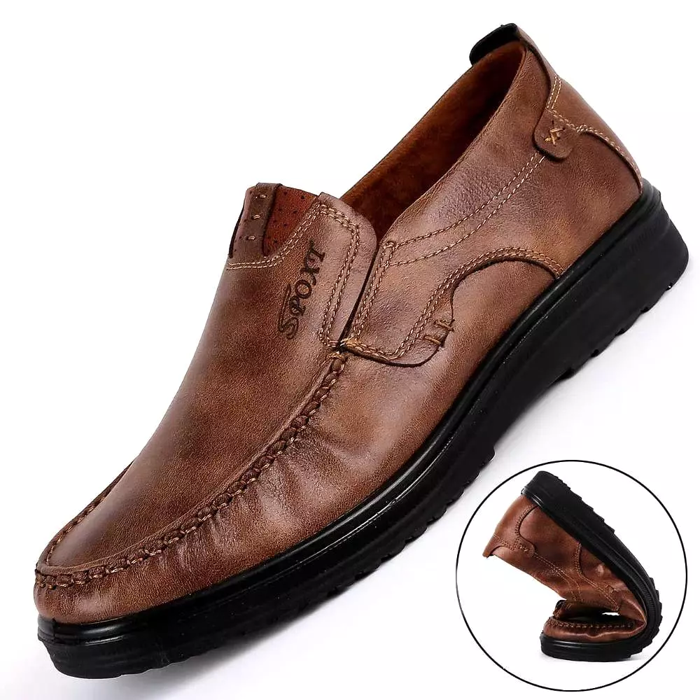 Men's Casual Leather Loafers