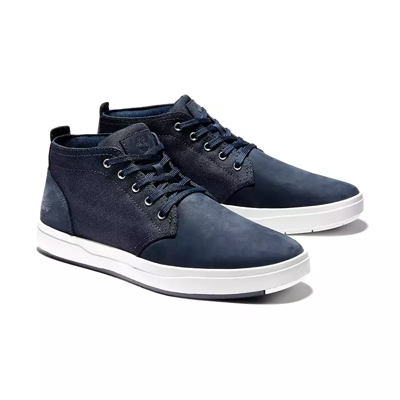 Men's Davis Square Navy Nubuck - The Timberland Company