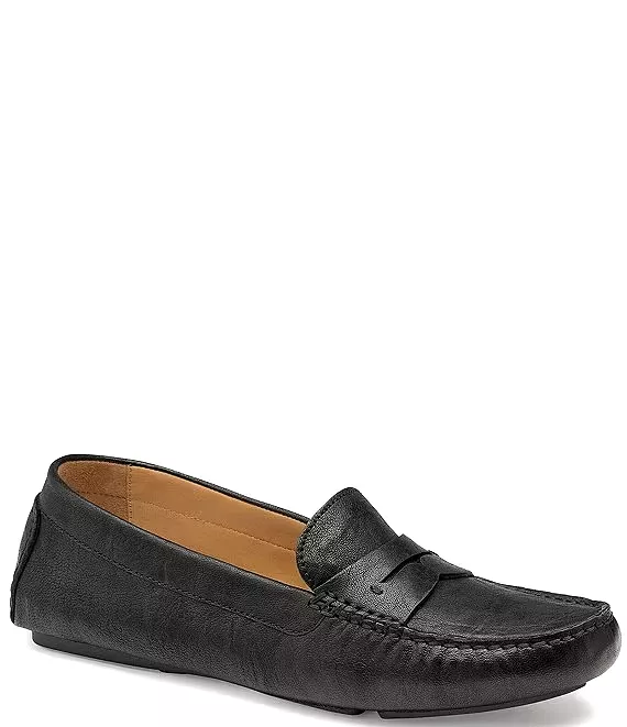 Men’s Leather Loafers Black 