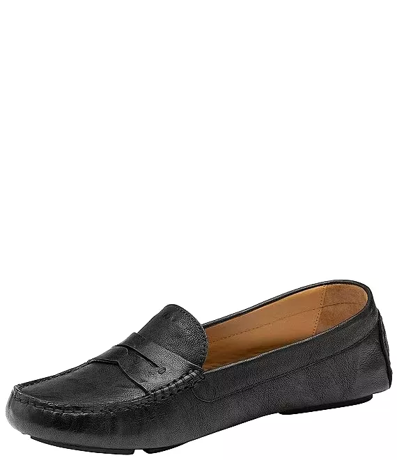 Men’s Leather Loafers Black 