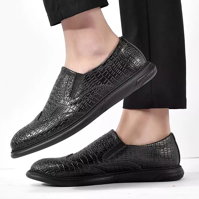 Men's Luxury Business Dress Pointy Loafers