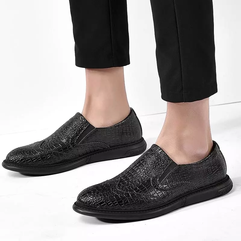 Men's Luxury Business Dress Pointy Loafers