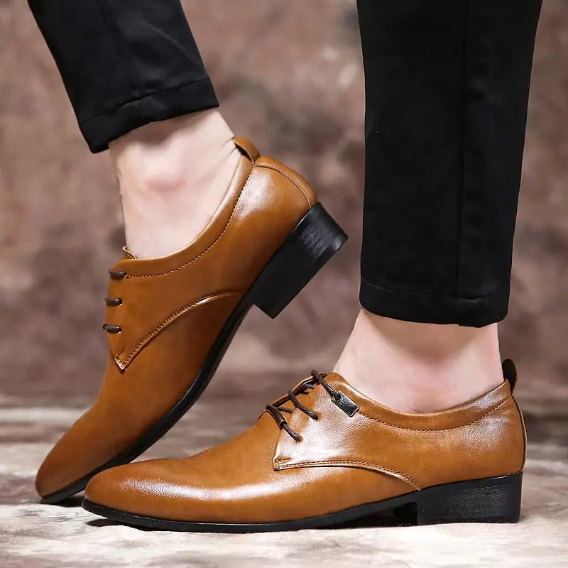 Men's Oxfords Formal Dress Leather Shoes