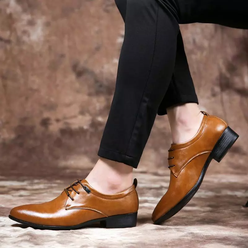 Men's Oxfords Formal Dress Leather Shoes