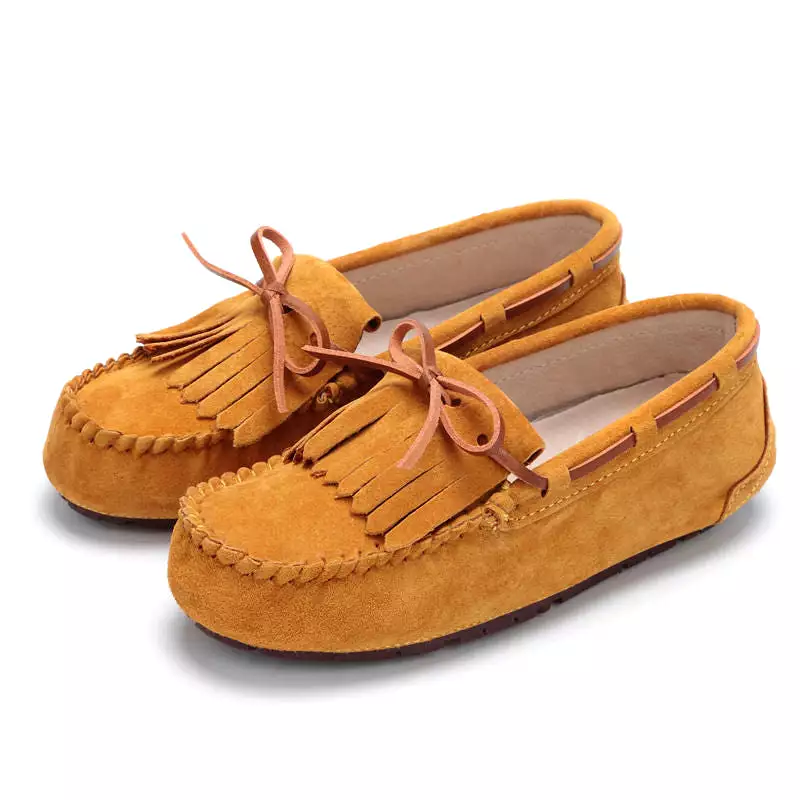 MIYAGINA Leather Women Loafers Handmade Moccasin Driving Shoe