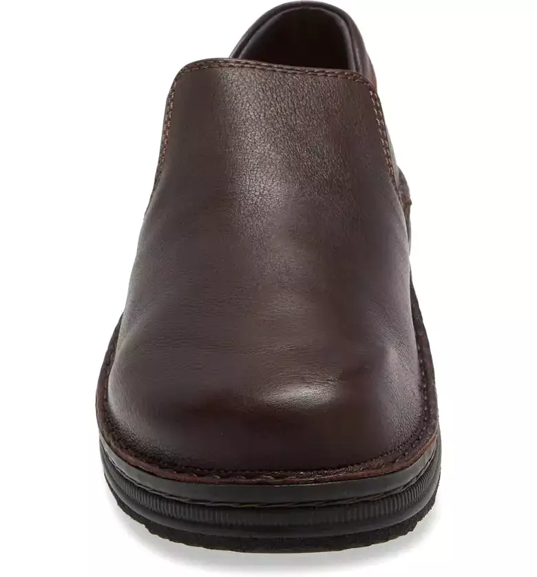 Naot Men's Eiger Slip-On Shoe - Soft Brown Leather