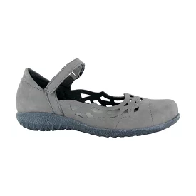 Naot Women's Agathis Mary Jane - Smoke Gray Nubuck