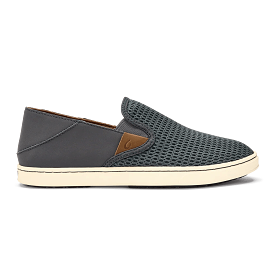 Olukai Women's Pehuea Mesh Slip-On Sneaker - Pavement