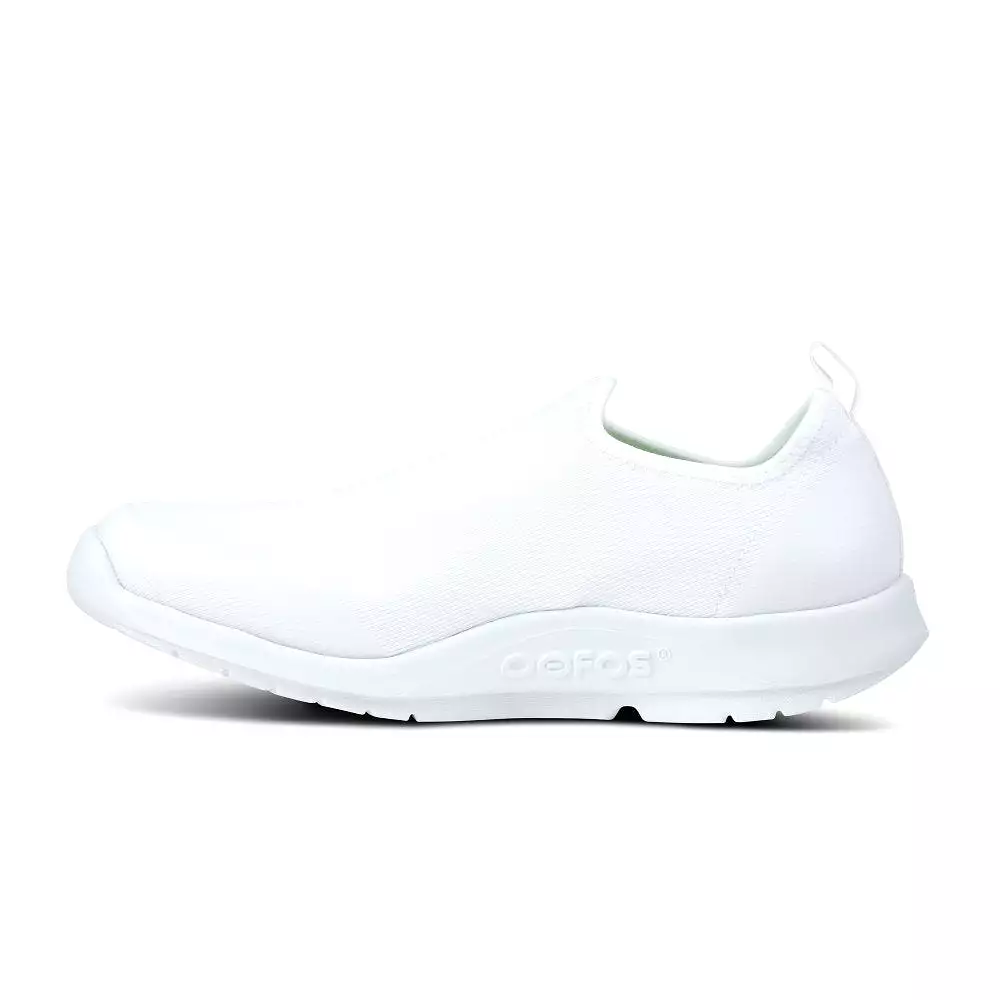 Oofos Women's OOmg Sport Low Shoe - White