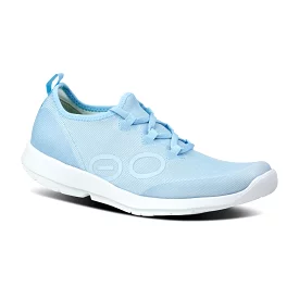 Oofos Women's OOmg Sport LS Low Shoe - Carolina Blue