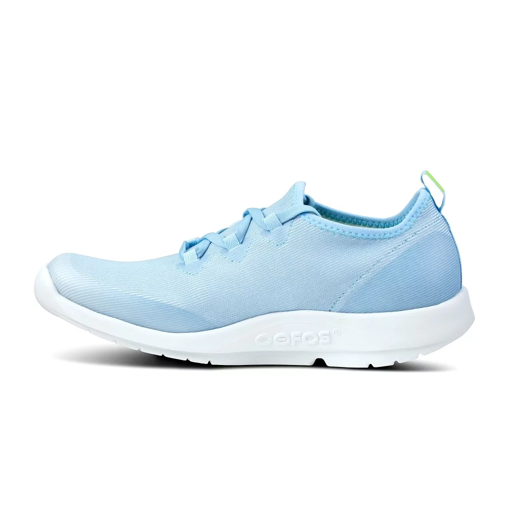 Oofos Women's OOmg Sport LS Low Shoe - Carolina Blue