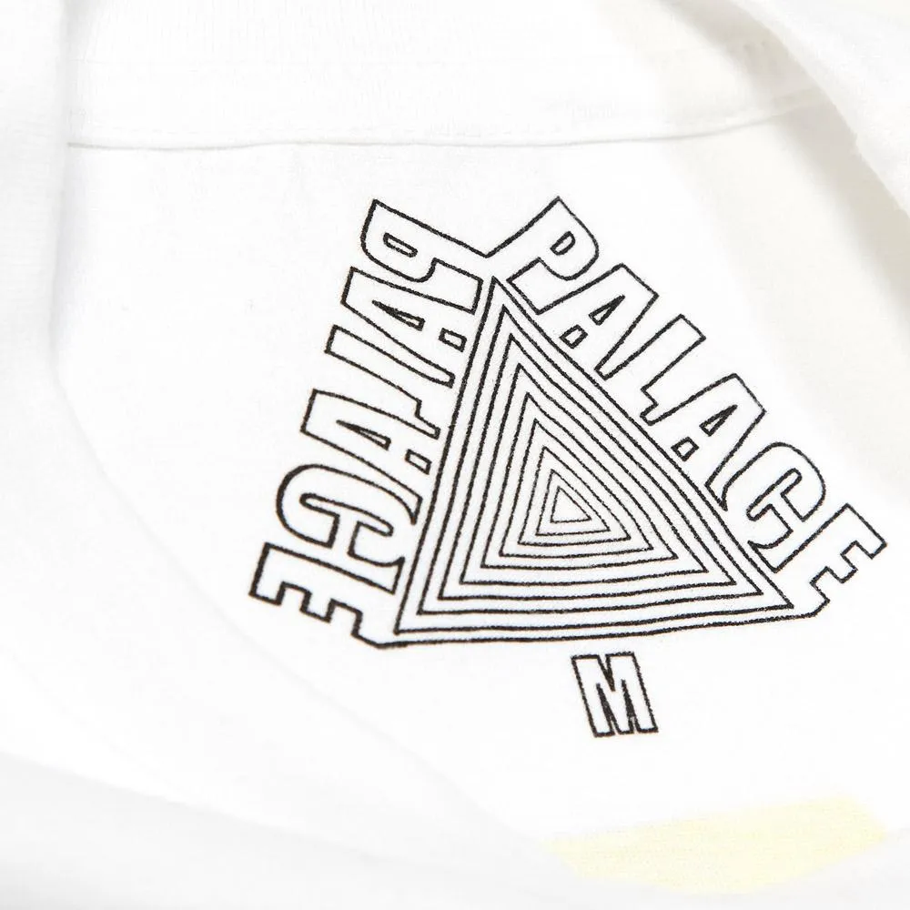 Palace Ferg Pyramid TeeWhite & Yellow